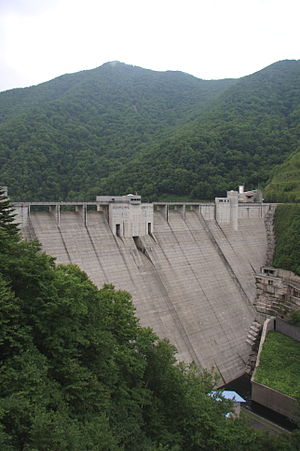 札内川ダム 2012年7月7日撮影