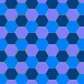 Endnu en regulær tessellation (er p6m, hvis man ser bort fra farverne)