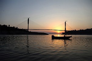 Atal Setu bridge on Ravi river