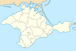 Novoozerne is located in Crimea