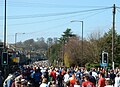 2006 Bath Half Marathon on Newbridge Road