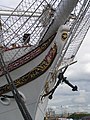 Détail de la frise de proue du Staatsraad Lehmkuhl