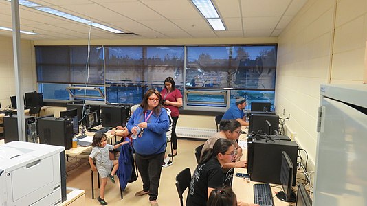 A Wikimedia Commons workshops hosted by the Atikamekw Community of Manawan WikiClub