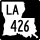 Louisiana Highway 426 marker