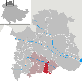 Poziția Wolkramshausen pe harta districtului Nordhausen