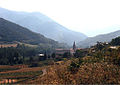 Das Tal des Cárdenas mit San Millán de Yuso