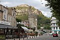 Anduze et sa tour de l'horloge.