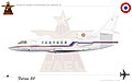 獵鷹50公務機（法语：Dassault Falcon 50） （第65中隊（法语：Escadron de transport 60））