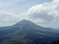 インドネシア、バリ州キンタマーニ郡 バトゥール山