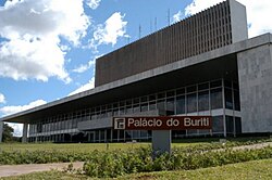 Buriti Palace, quartier generale dell'esecutivo del Distretto Federale