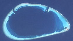 Gaafaru Atoll (Landsat image)