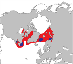 Grønlandssæls udbredelse