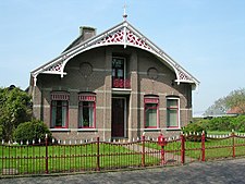 Een typerend West-Fries boerderij-huis