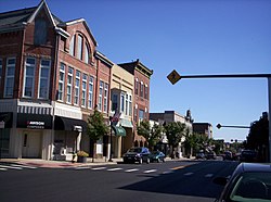 East Main Street in downtown Ashland in 2007.