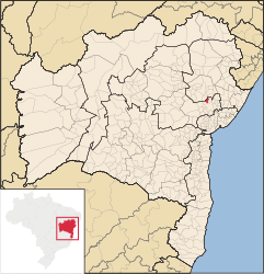 Tanquinho – Mappa