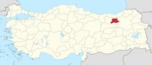 Bayburt'un konumu