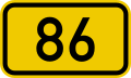 File:Bundesstraße 86 number.svg