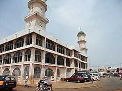 Road in Tamale, Northern Region.