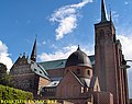 Roskilde Domkirke i Danmark