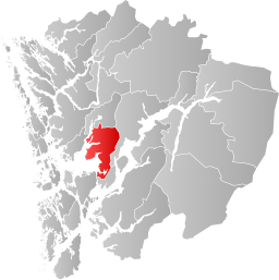 Fusa kommun i Hordaland fylke.