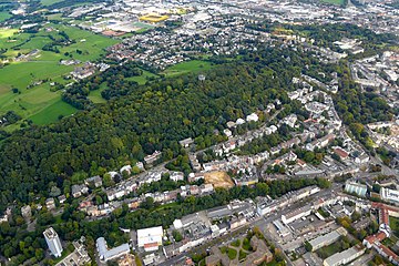 Luftaufnahme Lousberg im Aachener Norden