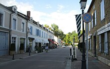 Rue principale d'Eugenie-les-Bains