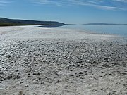 Les rives salées du lac Tuz