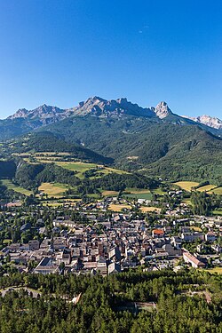 Barcelonnette e le montagne