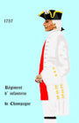 Régiment de Champagne 1734 - 1757