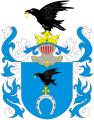 Herb Ślepowron (Bujno, Pęszno, Korwin, Corvin, Ślepy Wron)