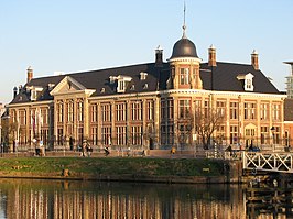 Het pand van het Geldmuseum en de Koninklijke Nederlandse Munt