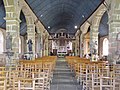 Église Saint-Pierre : vue intérieure d'ensemble.