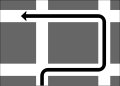 File:CH-Hinweissignal-Verkehrsführung.svg