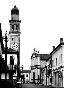 Skyline of Pontecchio Polesine