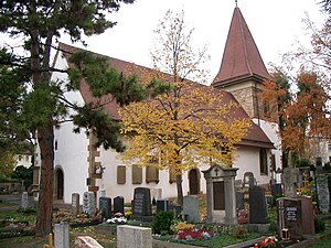 Südfassade der Uffkirche.