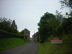 Skyline of Échauffour