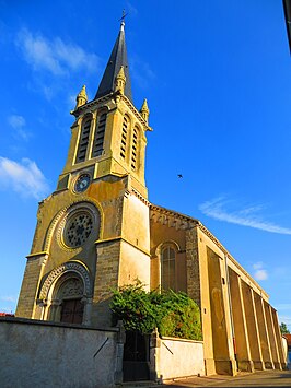 Kerk van Saint-/ St.Martin in Hampont / Hudingen