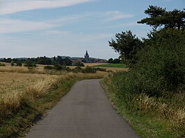 Gezicht op Saint-Sixte