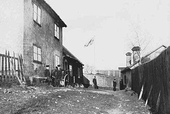 Somens kvarngränd 1910.