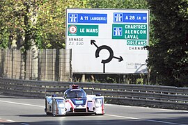 Passage aux Hunaudières le 2 juin 2019 à 09 h 11.