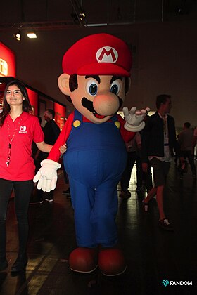 Cosplay de Mario en 2017.