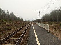 Вид в сторону ст. Приветненское.