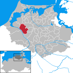 Ahrenshagen-Daskow – Mappa