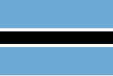 Flag of Botswana (fimbriated)