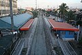 Overhead view of Blumentritt railway station