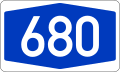 File:Bundesautobahn 680 number.svg