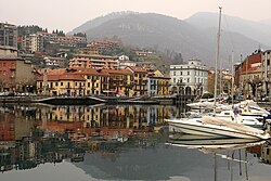 Skyline of Omegna