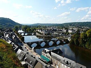 La Vézère à Terrasson-Lavilledieu.