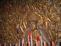 Avalokitesvara with a 1,000 arms, part of the Dazu Stone Carvings at Mount Baoding, Dazu County, Chongqing, China