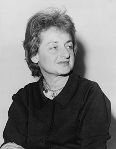 Betty Friedan, author of The Feminine Mystique (National Women's Hall of Fame)